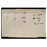 US Stamps $650+ Face Value Souvenir and Mint Sheet