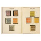 US Stamps 1926-1939 Mint Blocks and Plate Blocks o