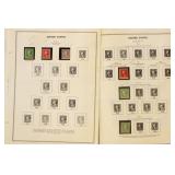 US Stamps 1883-1948 Mint Collection on Album pages