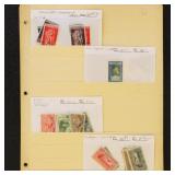 Aegean Islands Stamps Mint & Used on dealer cards