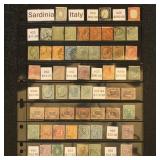 Italy Stamps mostly used collection, includes #16/