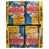 1986 Topps Wax Pack Box, 36 Packs, box not sealed