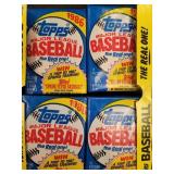 1986 Topps Wax Pack Box, 34 Packs, box not sealed