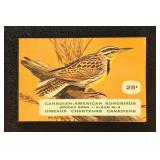 Trade Card albums with cards pasted in 3 different