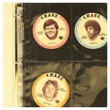 1976 MCA Crane backs 20+ different Football card d