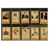 1974 Fleer Football The Immortal Roll Cards, 25 in