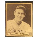 Lefty Gomez 1940 Play Ball Baseball Card #6, with
