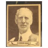 Connie Mack 1940 Play Ball Baseball Card #132, wit