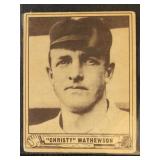 Christy Mathewson 1940 Play Ball Baseball Card #17