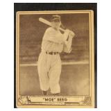 Moe Berg 1940 Play Ball Baseball Card #30