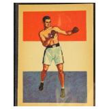 Jack Dempsey Boxing 1956 Topps Adventure Gum Card
