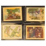 1956 Topps Adventure (Military) Gum Cards 5 differ