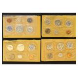 US Coins 10 1959-1963 US Proof Sets in original en