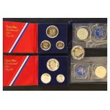 US Silver Coins 1970s Group of 40% Silver includin