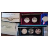 US Coins 6 Silver Dollar Proofs in original US Min