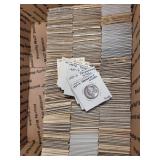 US Coins Jefferson Nickels 1930s-1980s in flips wi