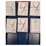 US Coins Silver American Eagles, 2004- 2008, 2010