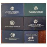 US Coins 6 Silver Dollar Proofs in original US Min