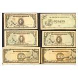 Japan Paper Money 1940s World War II era Circulate