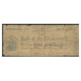 Obsolete Currency $1 Note from The Bank of the Com