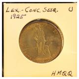 US Coins 1925 Lexington Concord Commemorative Half