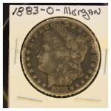 US Coins 1883-O Morgan Silver Dollar, circulated