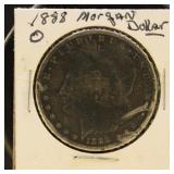 US Coins 1888-O Morgan Silver Dollar, circulated