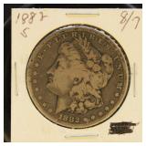 US Coins 1882-S Morgan Silver Dollar, circulated