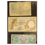 Worldwide Coins & Banknotes accumulation, includes