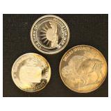 Silver Rounds 124.4 Grams of .999 Silver