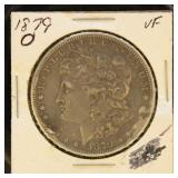 US Coins 1879-O Morgan Silver Dollar, circulated