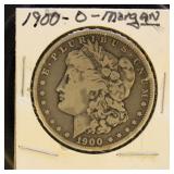 US Coins 1900-O Morgan Silver Dollar, circulated