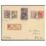 Memel Postal History #N29 on Cover with 4 other va