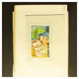 Final Art for Mali 1983 Stamp 2nd Pan-Africa Festi