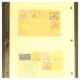Papua & New Guinea Postal History group of 2 Early
