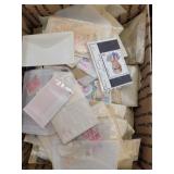 Worldwide Stamps in glassines & dealer cards thous