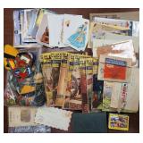 Ephemera Lot includes military and other patches (