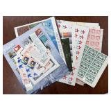 US Stamps $70+ Face Value in single and multiple s