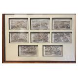 Magnus Envelopes Group of 8 Featuring Views of Ale