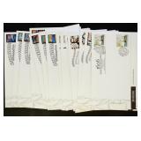 US First Day Programs collection of 19 Washington