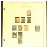 US Stamps 1867 Grilled Issues on Scott Page, inclu