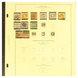 US Stamps 1869 Pictorial Group used on Scott Page
