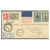 Papua & New Guinea Postal History 1938 Air Mail Co