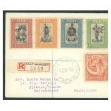 Papua & New Guinea Postal History 1939 Registered