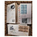 US Stamps 1940s-1950s First Day Covers includes 2