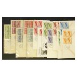 US Stamps 1930s-1940s First Day Covers includes 2