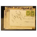 Latvia Postal History including FDC, 3 postcards,