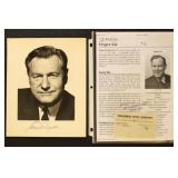 Autographs Group of 20 Political, Military, and Sh