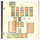US Stamps Second Bureau Series Mint Hinged and Use