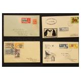 Falkland Islands Postal History group of 25, 1935-